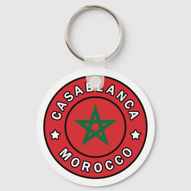 Porte-clés Casablanca Morocco (Recto)