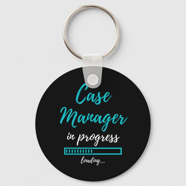 Porte-clés Case Manager In Progress (Recto)