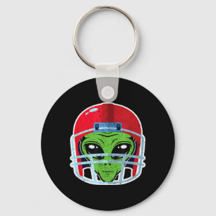 Porte-clés Casque de football Alien Cadeau d'Halloween pour E