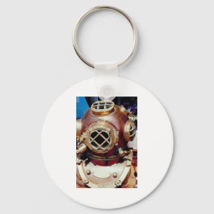 Porte-clés Casque de plongée vintage