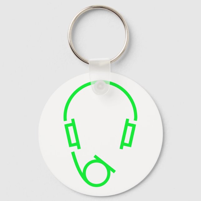 Porte-clés Casque de symbole (Recto)