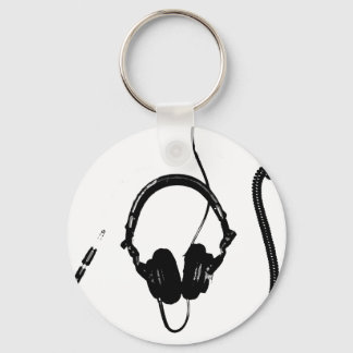 Porte-clés Casque DJ Style Crayon