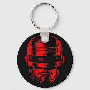 Porte-clés Casque Robot Cop