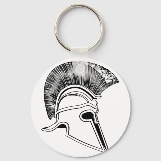 Porte-clés casque spartiate BW 2012 D10.jpg (Recto)