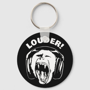 Porte-clés Casques Monkey Loud Music Lover