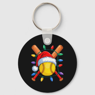 Porte-clés Casquette de sport de Noël pour hommes et femmes