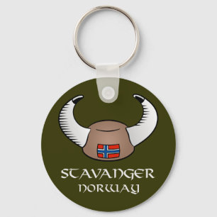 Porte-clés Casquette de Stavanger Norvège Viking