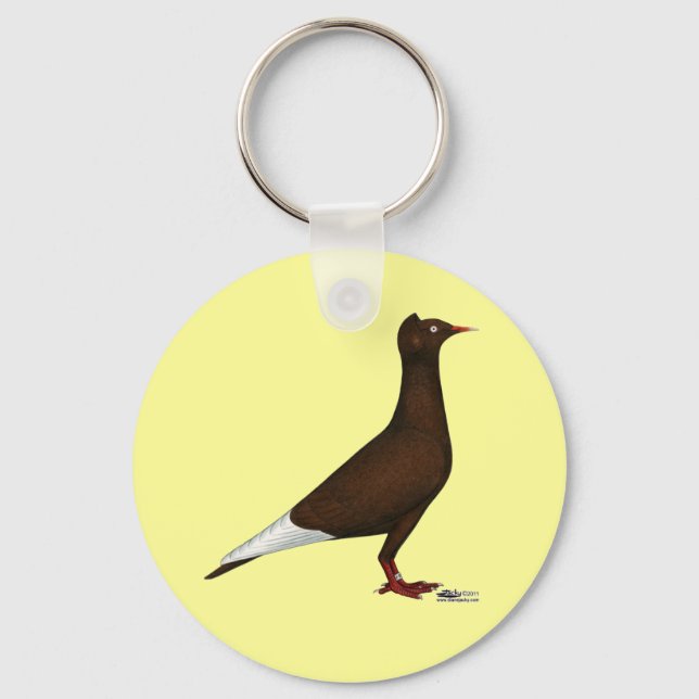 Porte-clés Casquette de vol Pigeon (Recto)