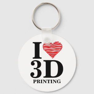 Porte-clés casquette d'impression 3D