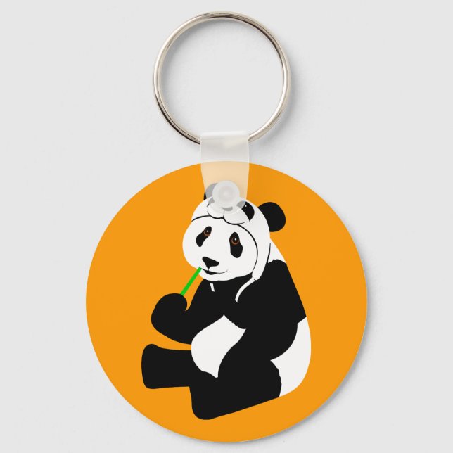Porte-clés Casquette Panda (Recto)