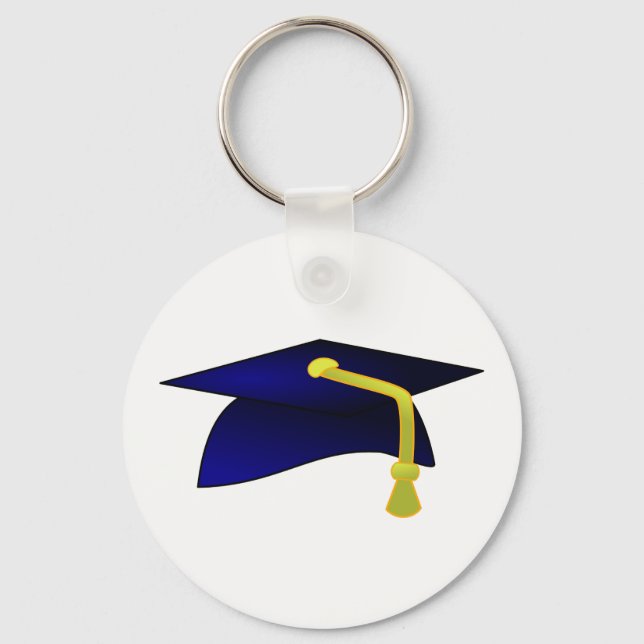 Porte-clés Casquette universitaire (Recto)