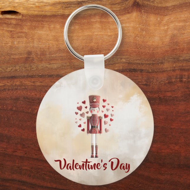 Porte-clés Casse-Noisette Saint-Valentin Mignon en (Recto)