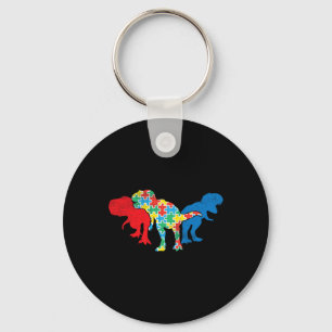 Porte-clés Casse-tête Dinosaures T-rex Dino Sensibilisation A