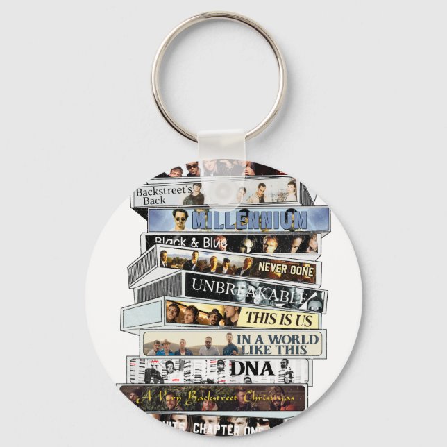 Porte-clés Cassette des Backstreet Boys (Recto)
