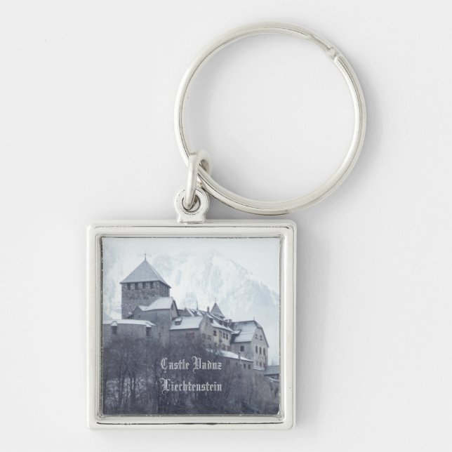 Porte-clés Castle Vaduz Liechtenstein (Devant)