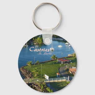 Porte-clés Castries Sainte-Lucie