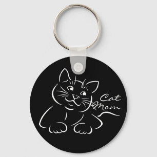 Porte-clés Cat Cool Cat