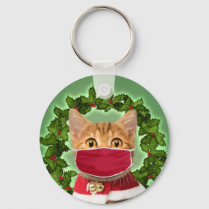 Porte-clés Cat de Christmas