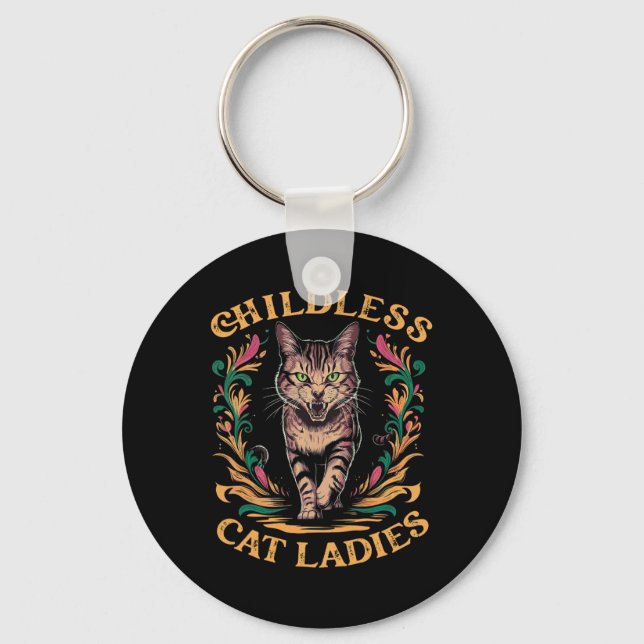 Porte-clés Cat Ladies 2024 (Recto)