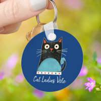 Cat Ladies Vote Script Rustic Cute Bold Election