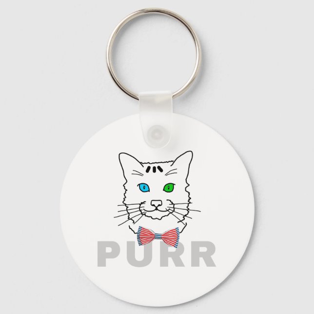 Porte-clés Cat Purr (Recto)