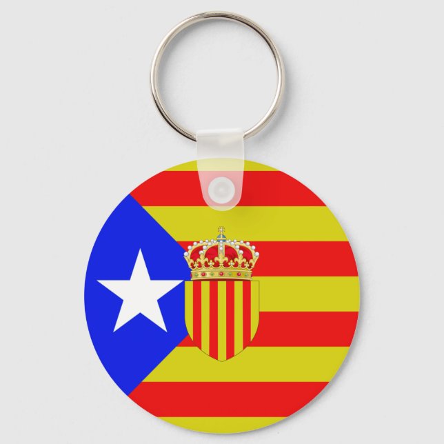 Porte-clés Catalonia flag (Recto)