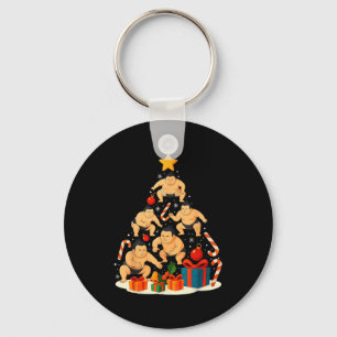 Porte-clés Catch de sumo Lutteur de sumo japonais Noël Tr