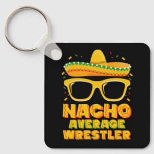 Porte-clés Catcheur Nacho Moyen Lutte Cinco de Mayo