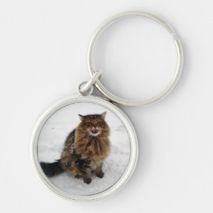 Porte-clés Catching a snowflake