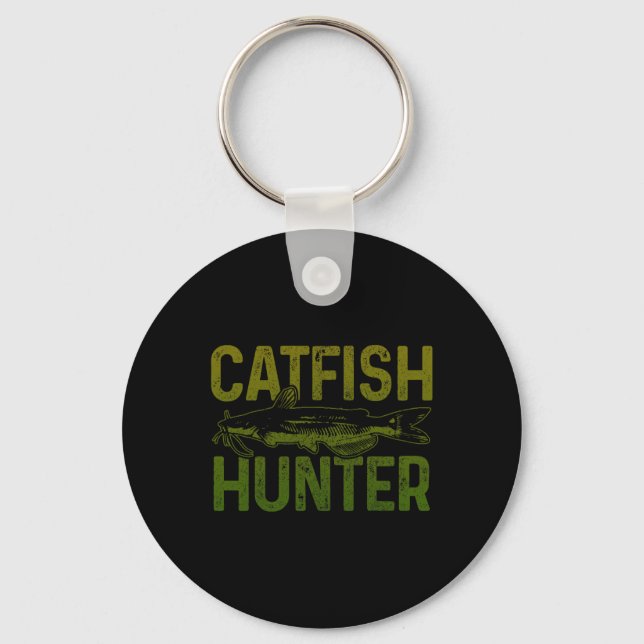 Porte-clés Catfish Hunter Catfish Fishing Gift  (Recto)