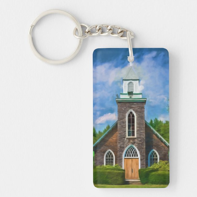 Porte-clés Cathedral Camp Porte - clé acrylique (Devant)