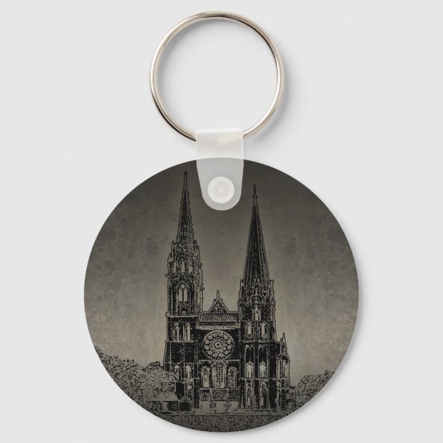 Porte-clés Cathédrale ancienne (Recto)
