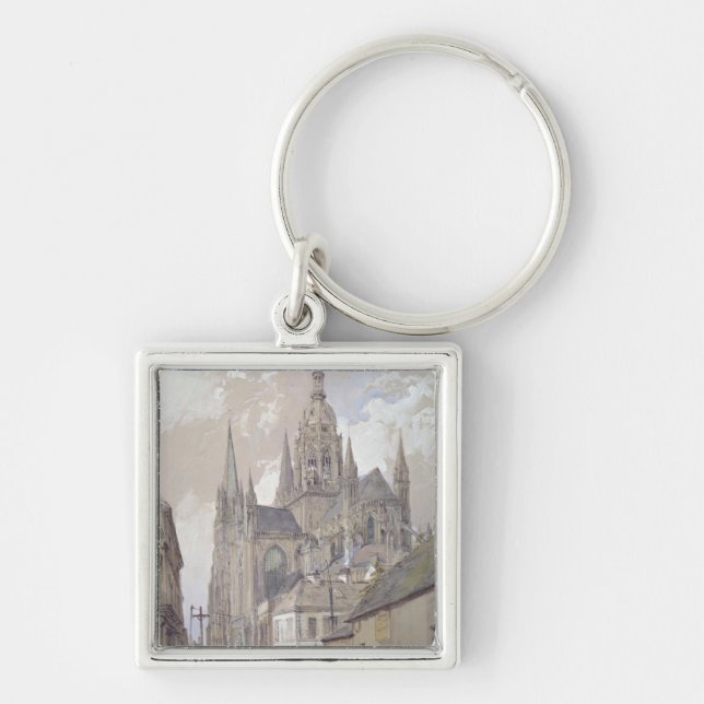 Porte-clés Cathédrale de Bayeux, vue du sud-est (Devant)
