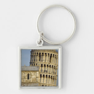 Porte-clés Cathédrale et tour penchée, Pise, Toscane, Italie