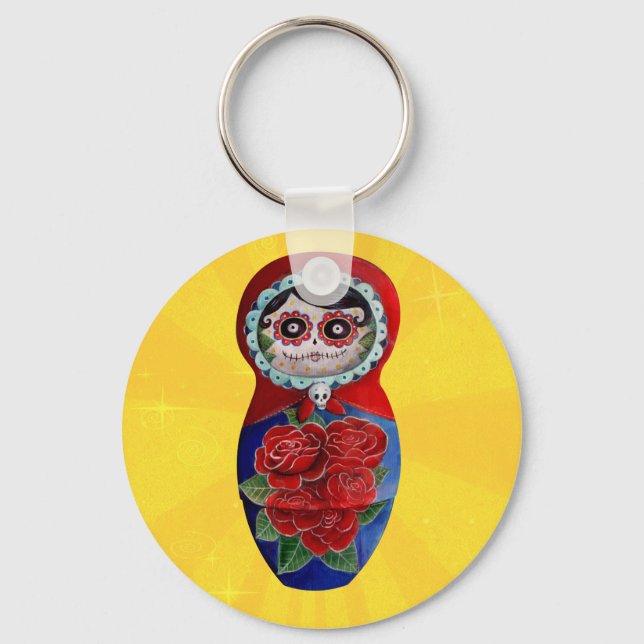 Porte-clés Catrina Matryoshka (Recto)