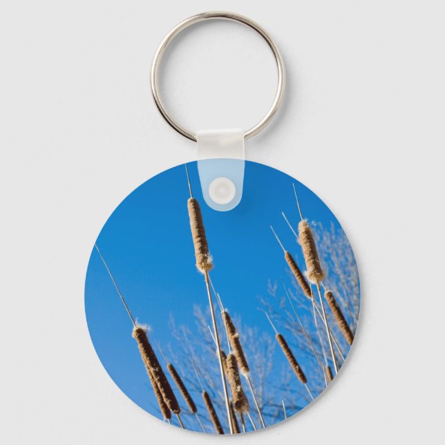Porte-clés cattails d'hiver (Recto)