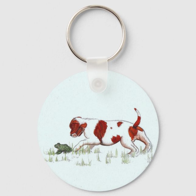 Porte-clés Cavalier King Charles Spaniel (Recto)