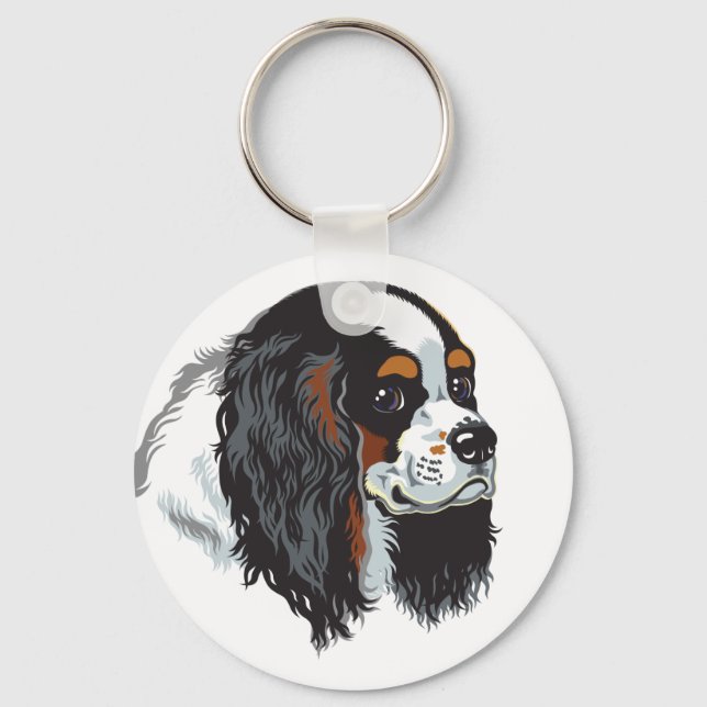 Porte-clés cavaliking king (Recto)