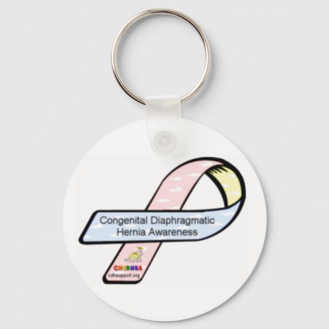 Porte-clés CDH Awareness Ribbon Keychain (Recto)
