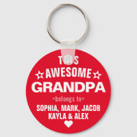 Ce Magnifique Grand-Père Appartient Au Rouge Fête