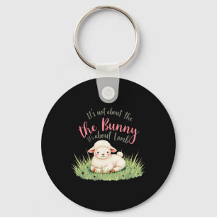 Porte-clés Ce n'est pas à propos du lapin, c'est à propos de
