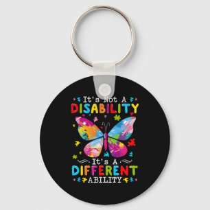Porte-clés Ce n'est pas un handicap C'est une capacité différ