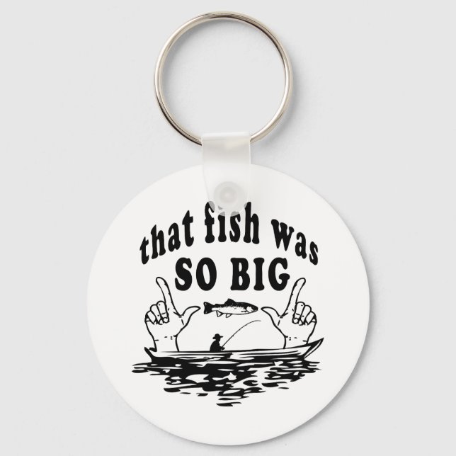 Porte-clés Ce poisson était si gros (Recto)