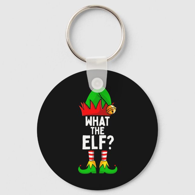 Porte-clés Ce que l'elfe jumelle Noël de famille (Recto)