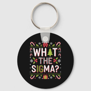 Porte-clés Ce que Sigma Funny Santa Clause Gen Alpha X mas