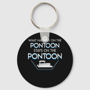Porte-clés Ce qui se produisent canotage de ponton de séjour