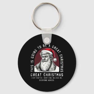 Porte-clés Ce Sera Un Grand Trump De Noël
