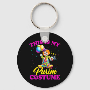 Porte-clés Ceci Est Mon Costume Purim Juif Purim Don 1