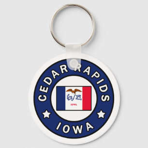 Porte-clés Cedar Rapids Iowa