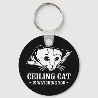 Porte-clés Ceiling Cat vous regarde